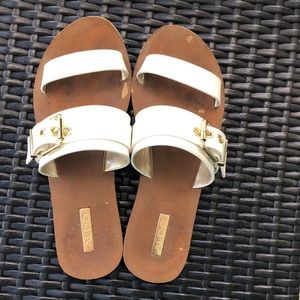 Aldo slide sandals.